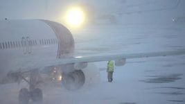 В аэропорту «Симферополь» из-за нелетной погоды было отменено 4 рейса