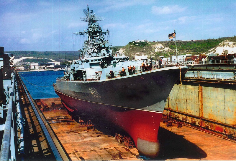 В Севастополе отремонтировали корабль «Пытливый»