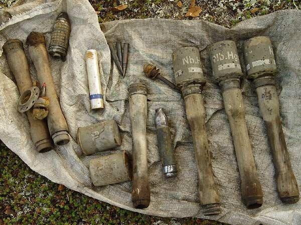 В Севастополе обнаружили боевые гранаты возле газопровода