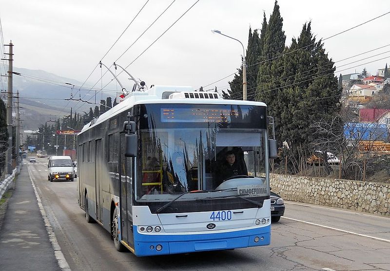 В Симферопольском районе вновь начали курсировать троллейбусы
