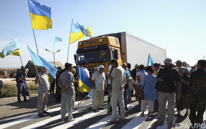 Украинская сторона задумывается об отмене блокады Крыма
