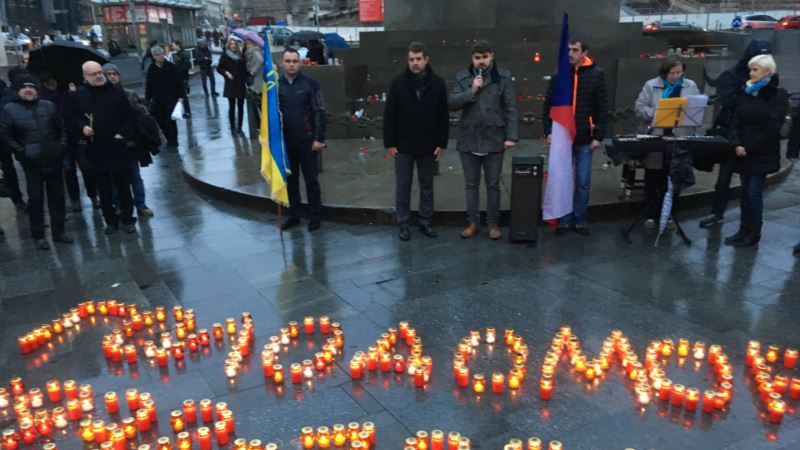 В Праге почтили память жертв Голодомора в Украине 1932-1933 годов (+фото)