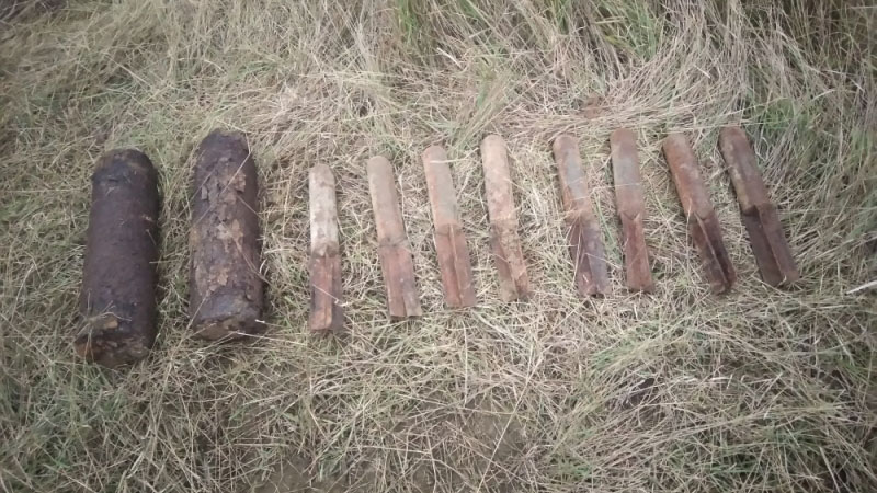 В Ленинском районе селяне нашли 10 авиационных бомб – МЧС России