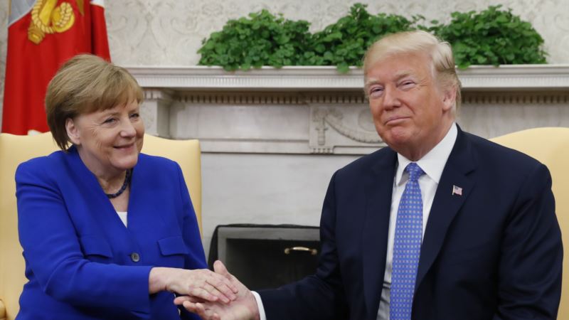 Меркель после встречи с Трампом: события в Украине нужно называть своими именами