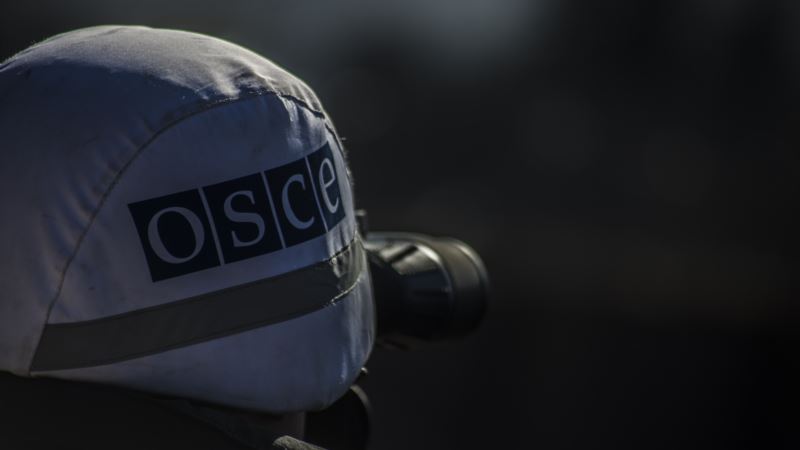 ОБСЕ сообщила, что возле их наблюдателей на Донбассе произошел взрыв