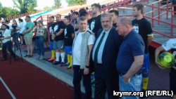 В Киеве сыграли в футбол в поддержку похищенного в Крыму Эрвина Ибрагимова (+фото)