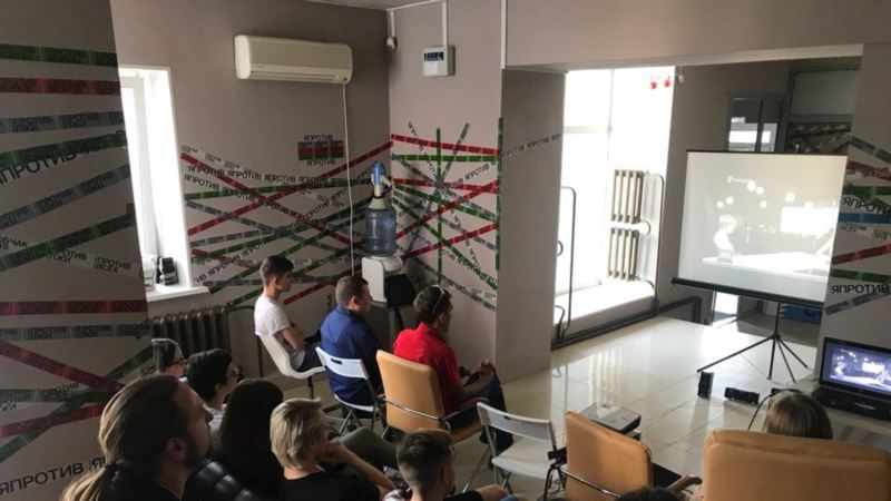 Томск: в рамках акции в поддержку Сенцова показали документальный фильм о нем