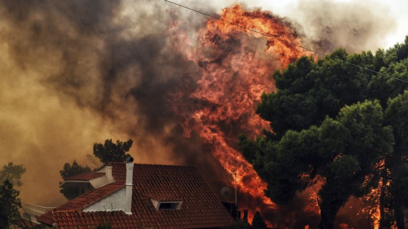 Греция: пожары, повлекшие десятки жертв, могли быть результатом поджога