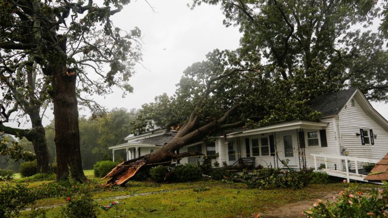 Из-за урагана «Флоренс» в США погибли 5 человек