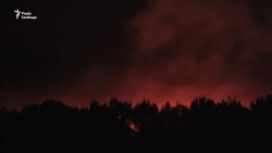 Ночные взрывы в Ичне: пожар продолжают ликвидировать (видео)
