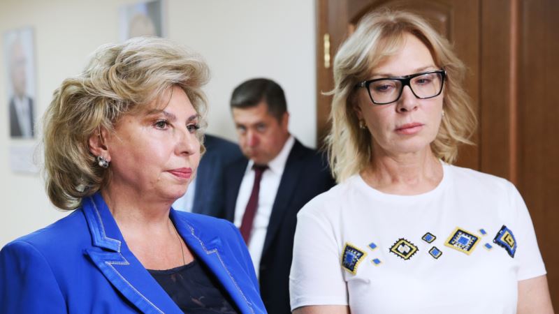 Денисова требует от Москальковой назвать место, куда из Крыма вывезли 23-х активистов