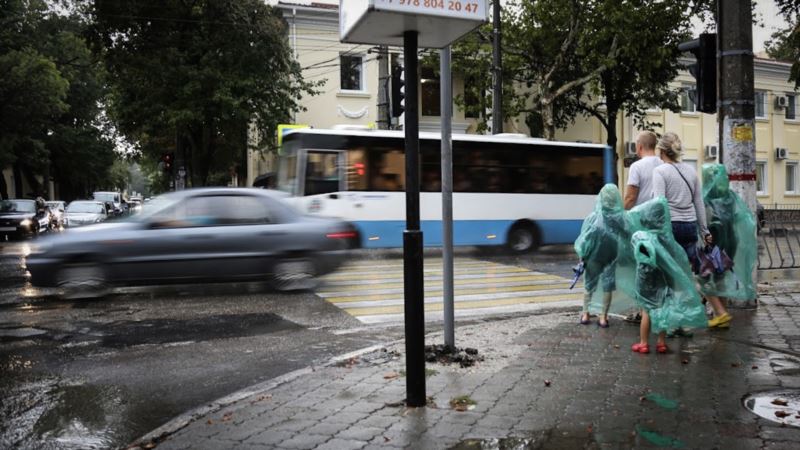 На выходных в Крыму прогнозируют грозовые дожди