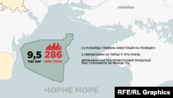 В Киеве считают, что компания из США сможет добывать газ в Черном море при поддержке авианосца