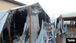 Россия: при пожаре в палаточном лагере погибли четверо детей