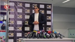 Украинский боксер, крымчанин Александр Усик вернулся с победой в Киев (видео)