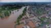 Наводнение в городе Нижнеудинск в Иркутской области России