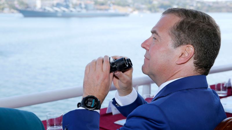 В МИД Украины назвали «циничным» приезд Медведева на Крымский полуостров