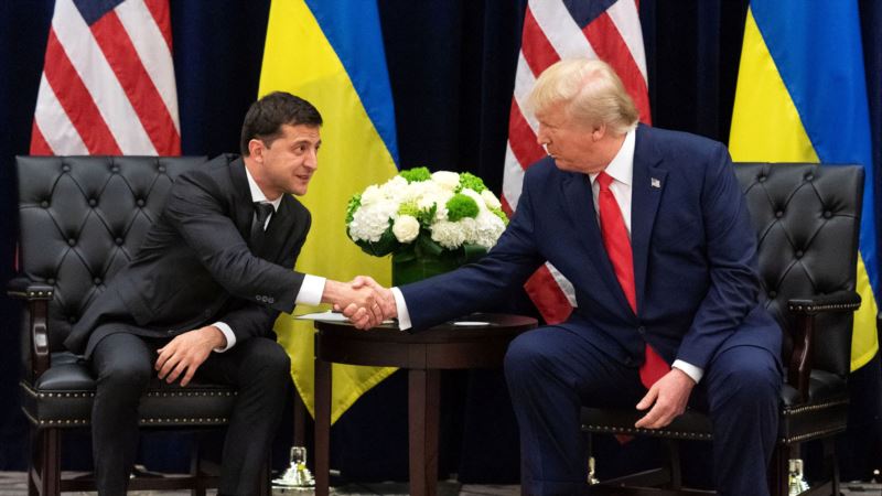 Зеленский верит, что Трамп поддерживает Украину по санкциям, Крыму и Донбассу
