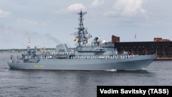 Разведывательный корабль Черноморского флота России «Иван Хурс»