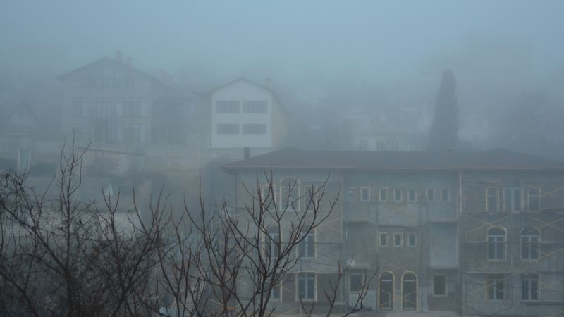 Утренний Севастополь окутал туман (+фото)