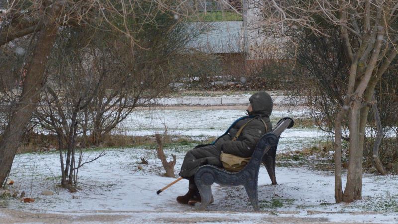 В Крыму во вторник прогнозируют мокрый снег с дождем