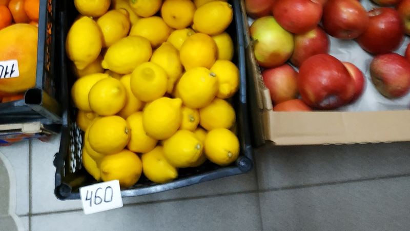 В Симферополе лимоны подорожали в четыре раза