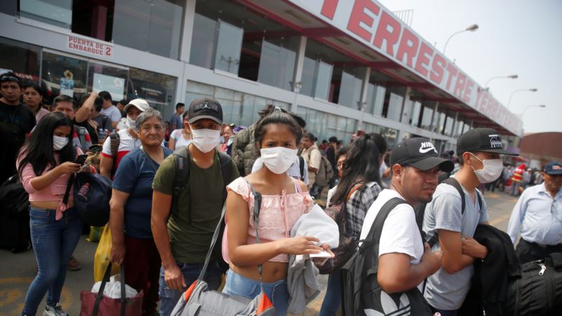 В Перу из-за коронавируса мужчинам и женщинам предписали выходить на улицу в разные дни