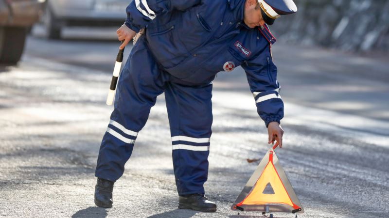 В Ялте проводят проверку по факту ДТП, в котором погиб мотоциклист
