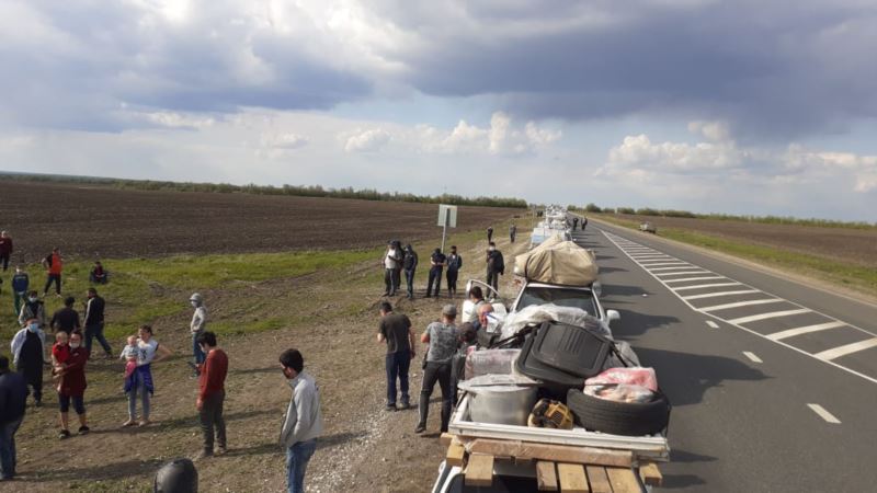 Казахстан предоставил транзит мигрантам после «стычки» на границе с Россией