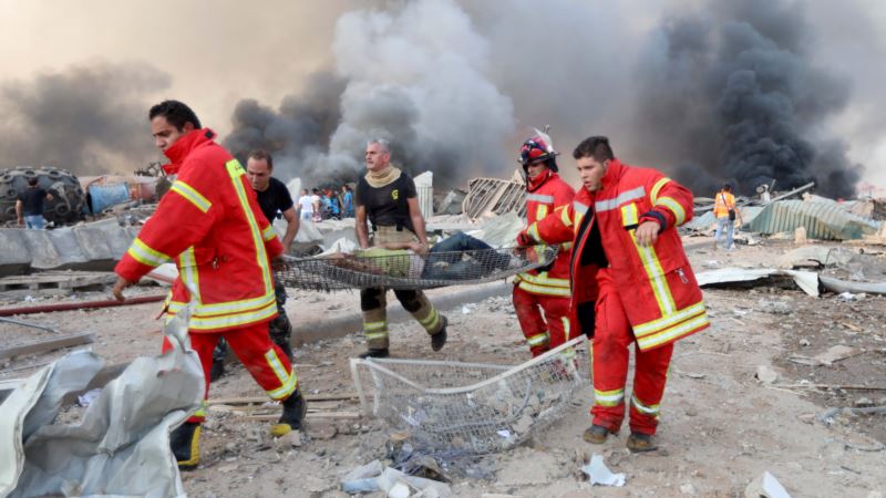 Более 2000 человек ранены в результате взрыва в Бейруте – Красный Крест