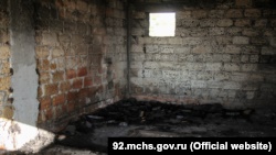 В Севастополе произошел пожар в недостроенном доме, есть погибший (+фото)