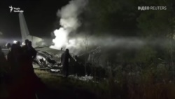 Авиакатастрофа: возле Харькова разбился военный самолет АН-26 (видео)