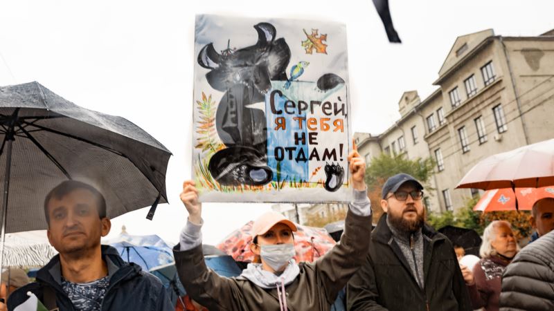 Россия: в Хабаровске разогнали акцию в поддержку Сергея Фургала