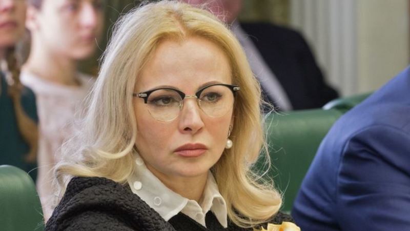 Российский сенатор от Крыма Ольга Ковитиди сообщила, что заболела COVID-19