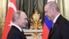 Владимир Путин и Реджеп Тайип Эрдоган в Кремле. Москва, 8 апреля 2019 года