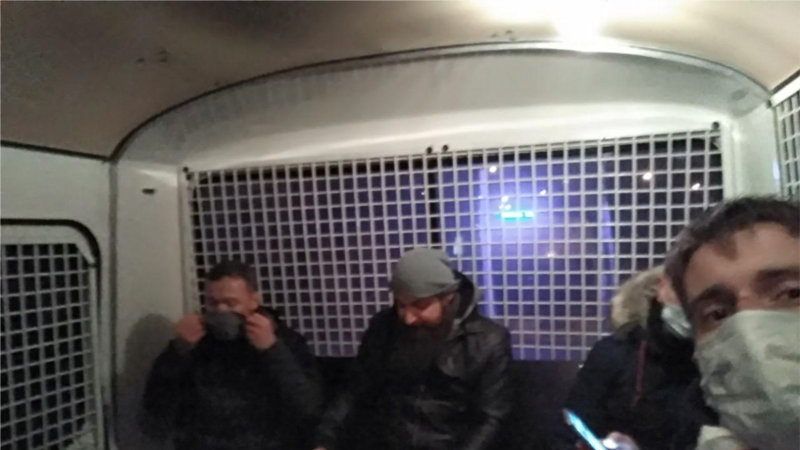 У посольства Беларуси в Петербурге задержали 14 участников протеста
