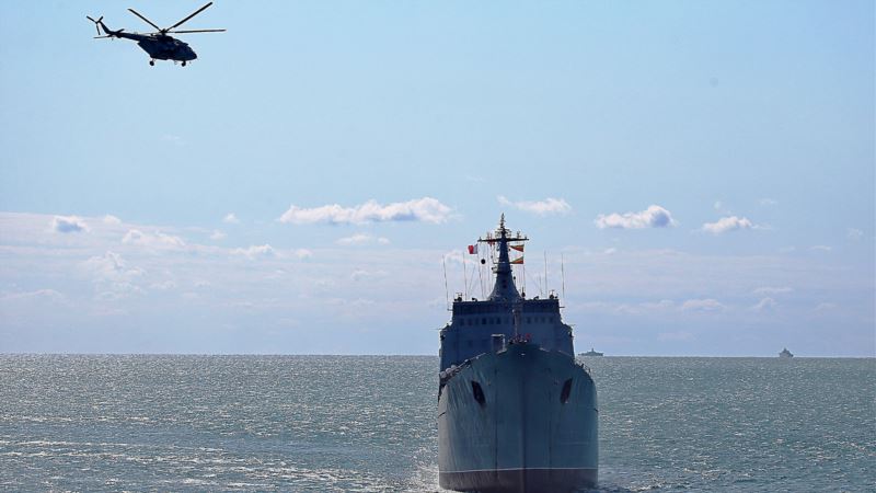 В Севастополе прошли учения Черноморского флота России по приготовлению кораблей к бою