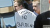 Российские фаны вблизи Канн, у одного из них на футболке надпись «Россяне, не сдаваться», Франция, 14 июня 2016 года