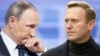 Владимир Путин и Алексей Навальный