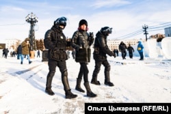 Россия: акции в поддержку Навального проходят на Дальнем Востоке и в Сибири