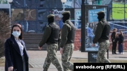 Много силовиков и массовые задержания: как в Минске прошел первый весенний протест (фотогалерея)