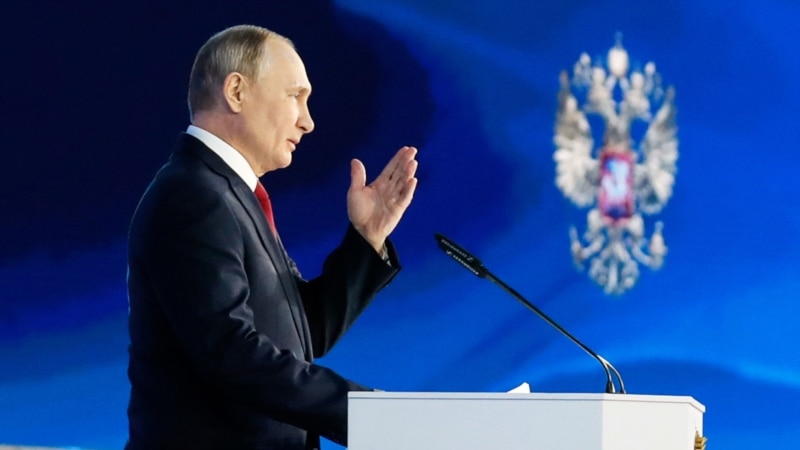 Россия: президент Путин выступит с посланием Федеральному собранию 21 апреля